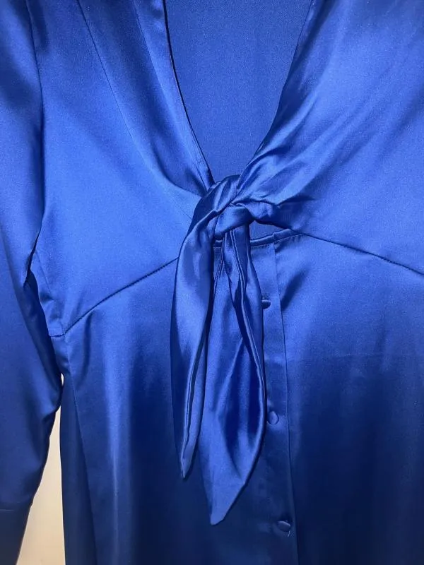 Rochie de seară Zara EU 34 | Albastru, Mini, Mânecă lungă - Image 5