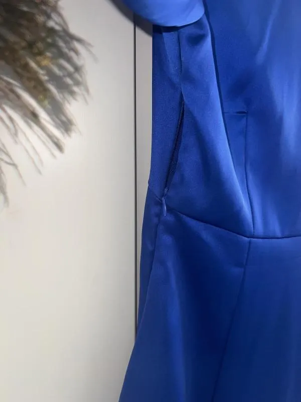 Rochie de seară Zara EU 34 | Albastru, Mini, Mânecă lungă - Image 6