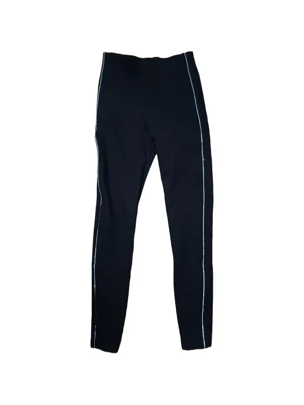 Colanți Zara XS | Negru, Lungi, Talie înaltă, Pietre decorative