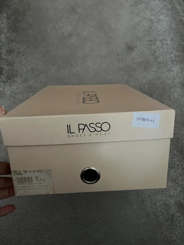 Pantofi talpă ortopedică Il Passo EU 40 | Alb, Animal print, Piele naturală - Image 7
