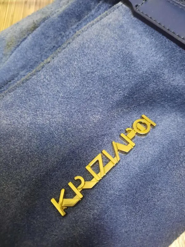 Geantă de umăr Kriziapoi | Albastru - Image 5
