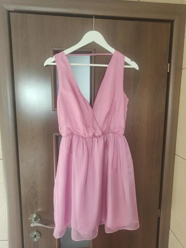 Rochie de vară Unbranded EU 38 | Roz, Mini, Fără mâneci - Image 2
