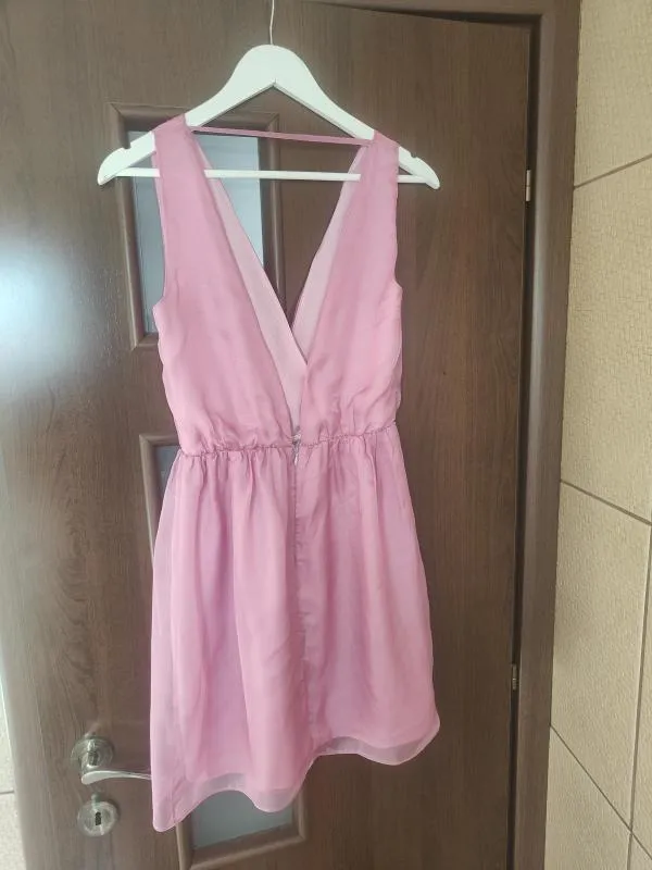 Rochie de vară Unbranded EU 38 | Roz, Mini, Fără mâneci - Image 3