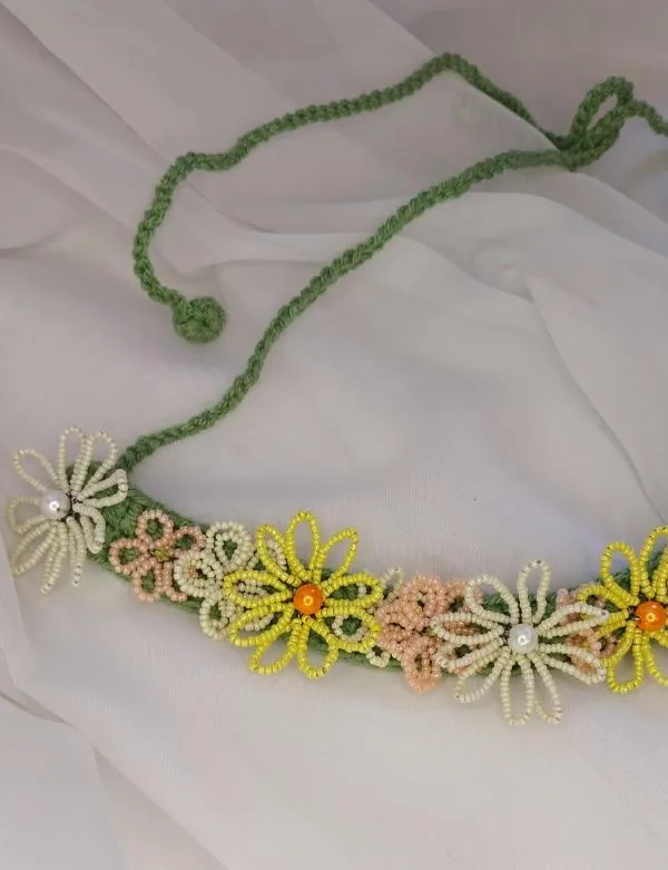 Accesorii pentru păr Marebe | Galben, Acrilic - Image 4