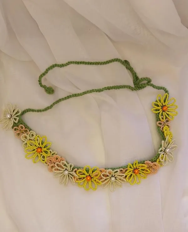 Accesorii pentru păr Marebe | Galben, Acrilic - Image 6