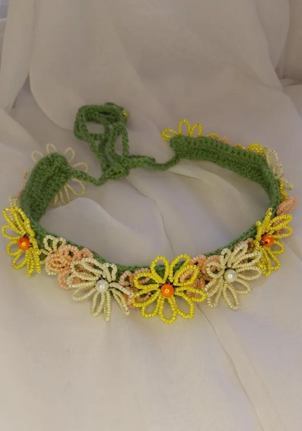 Accesorii pentru păr Marebe | Galben, Acrilic - Image 7