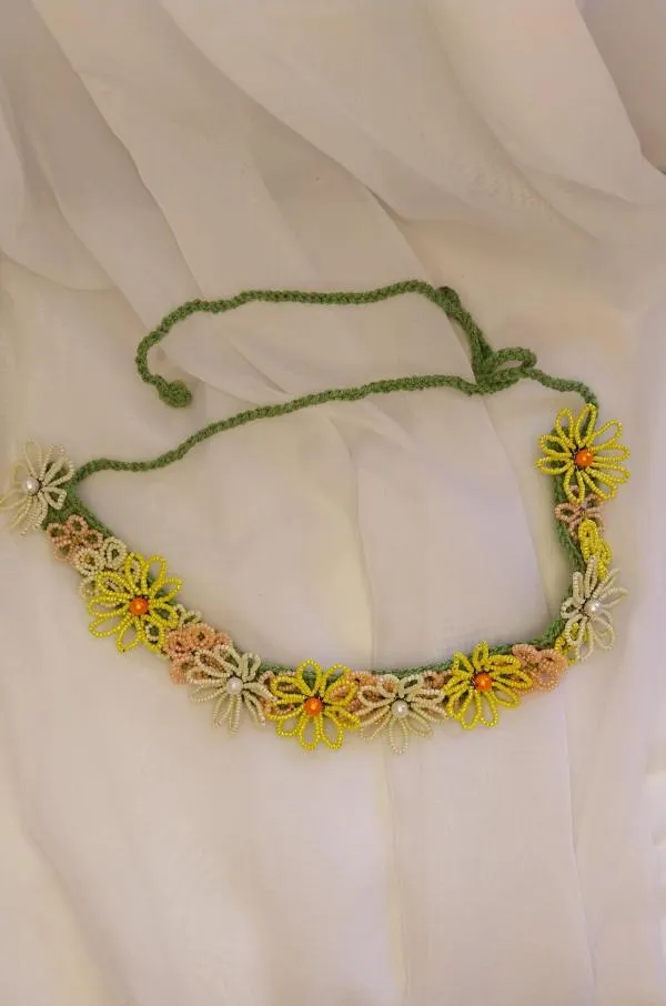 Accesorii pentru păr Marebe | Galben, Acrilic - Image 8
