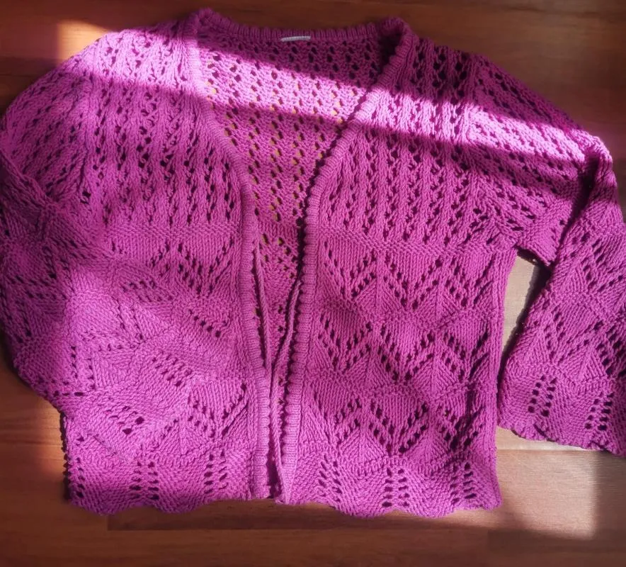 Cardigan S | Fuchsia