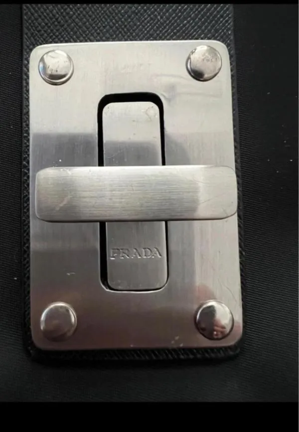 Geantă de umăr Prada | Negru, Poliester - Image 6