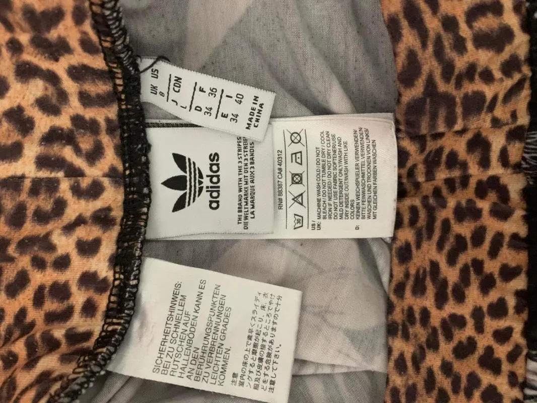 Colanți sport adidas S-M | Negru, Floral & Tropical - Image 6