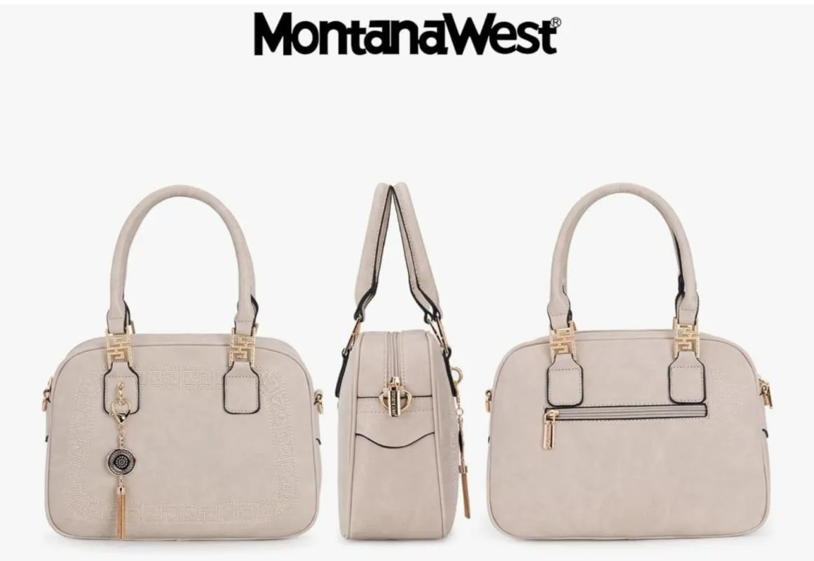 Geantă crossbody Montana West | Mov, Abstract & Color Block, Piele ecologică - Image 7