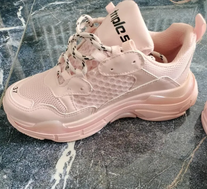 Sneakers Balenciaga EU 37 | Roz, Logo - Image 2