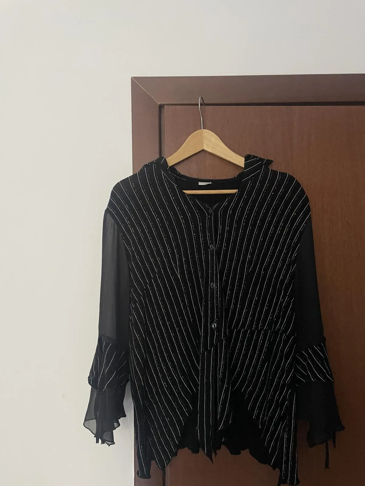 Cămașă Oliwia EU 40 | Negru, Normal, Pietre decorative
