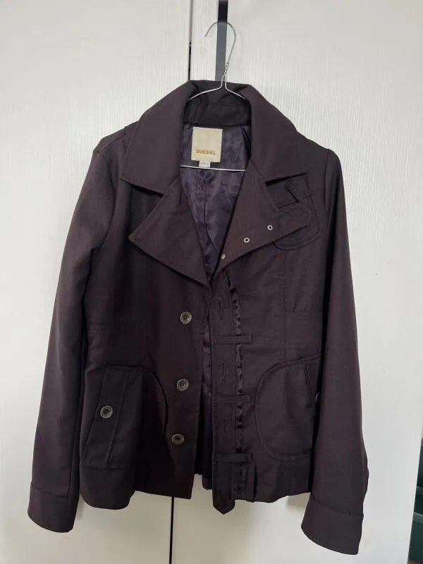Jachetă Diesel S | Indigo, Fără glugă - Image 2