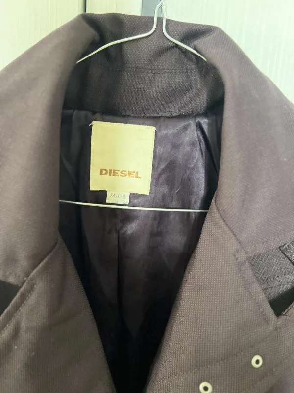Jachetă Diesel S | Indigo, Fără glugă - Image 8