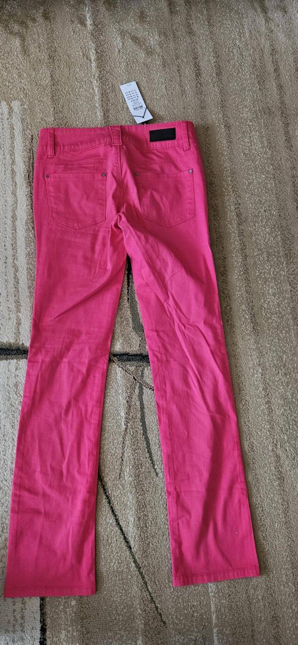 Blugi Vero Moda EU 36 | Fuchsia, Lungi - Image 4