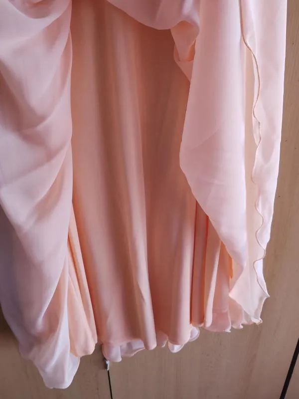Rochie de ocazie Artista EU 34 | Roz, Midi, Fără mâneci, Broderie - Image 3