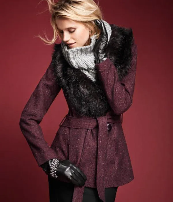Palton scurt H&M EU 38 | Cărămiziu, Fără glugă - Image 5