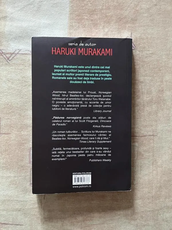 Pădurea Norvegiană - Haruki Murakami, ISBN 9736816338 - Image 2
