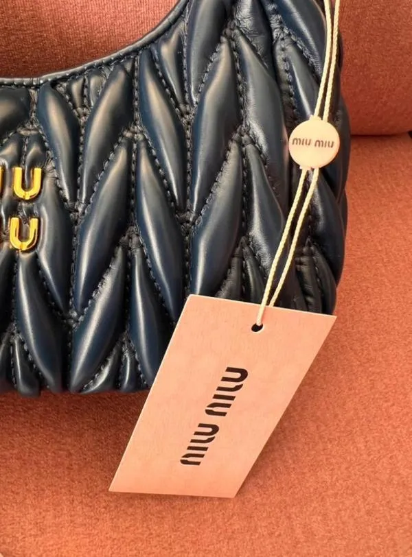 Geantă de mână Miu | Bleumarin, Piele ecologică - Image 2