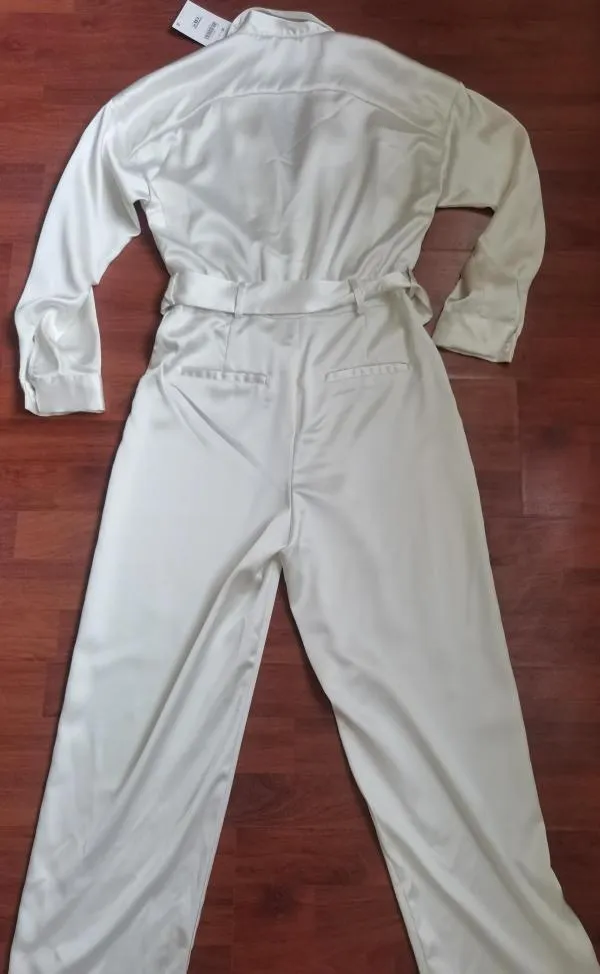 Salopetă Zara XS | Bej, Lungă - Image 3