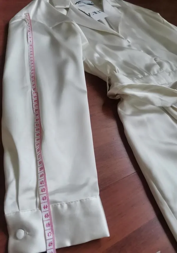 Salopetă Zara XS | Bej, Lungă - Image 5