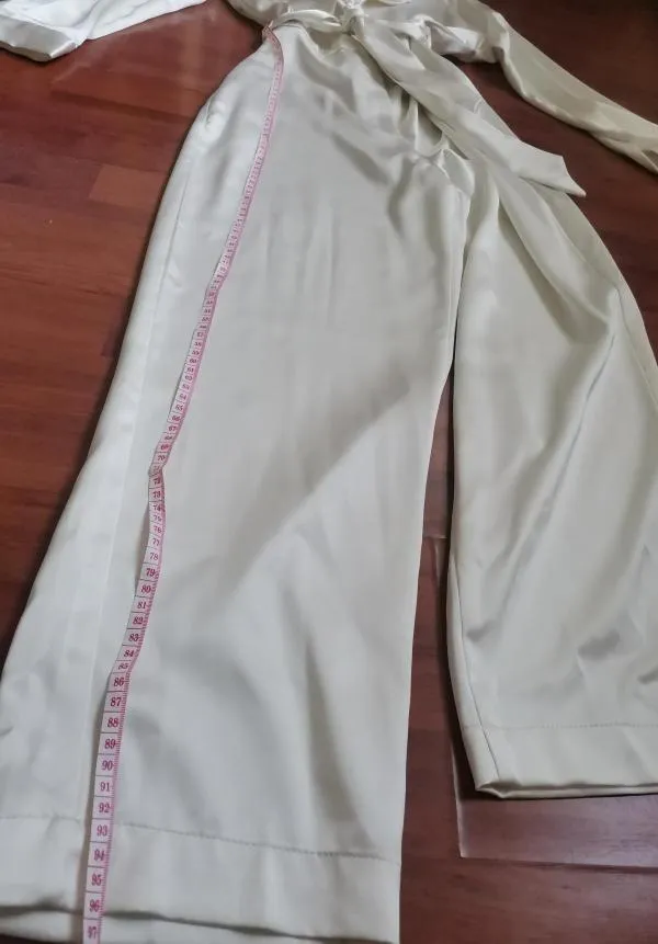 Salopetă Zara XS | Bej, Lungă - Image 8