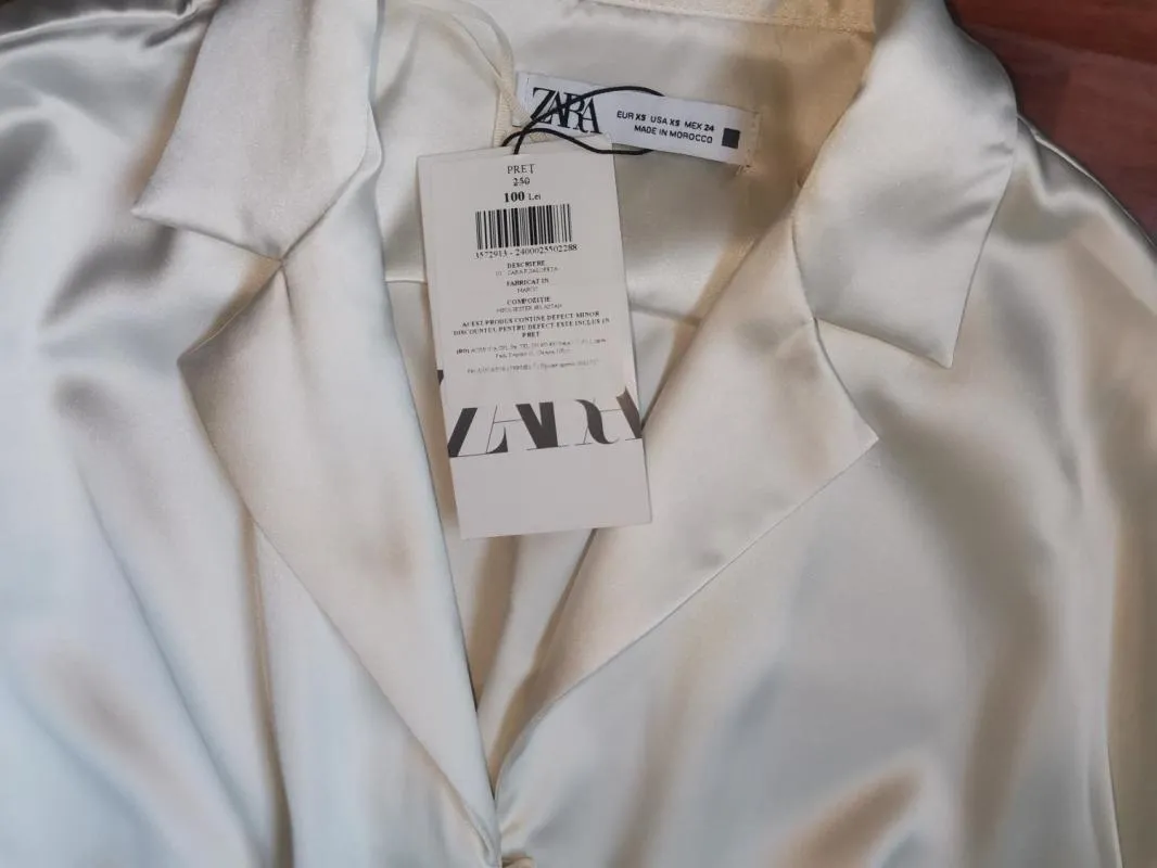 Salopetă Zara XS | Bej, Lungă - Image 9