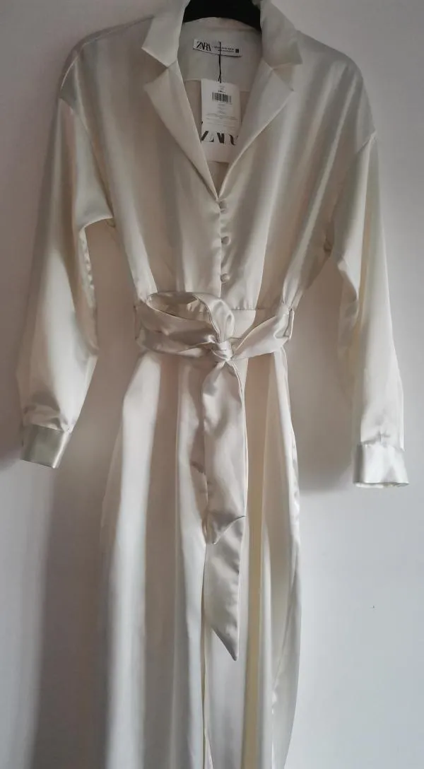 Salopetă Zara XS | Bej, Lungă
