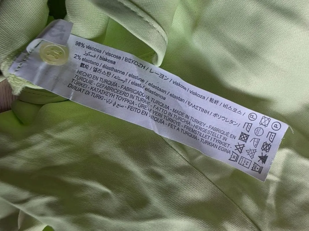 Cămașă Zara S | Verde mentă, Normal - Image 2