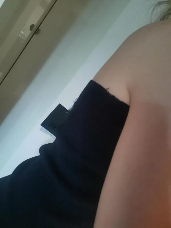 Rochie mulată Zara EU 36 | Bleumarin, Mini, Cu umerii goi - Image 4