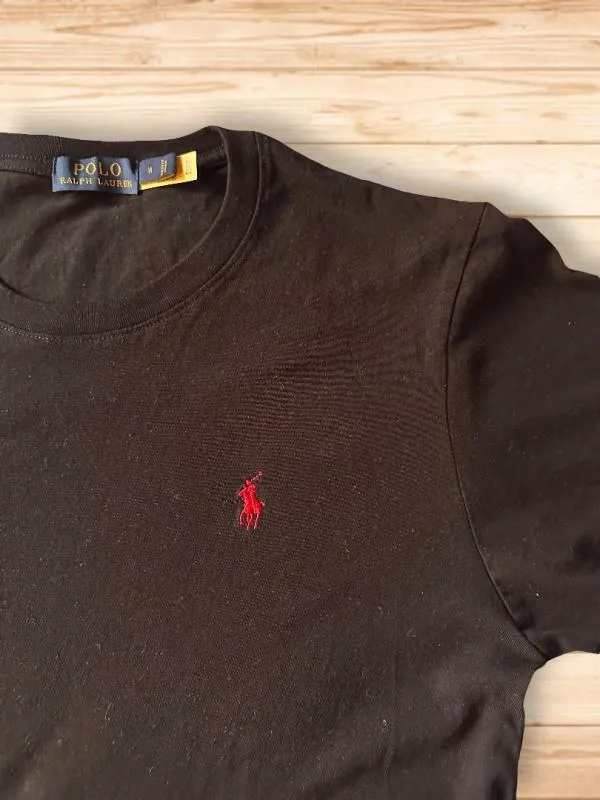 Tricou Polo Ralph Lauren M | Negru, Bumbac - Image 5