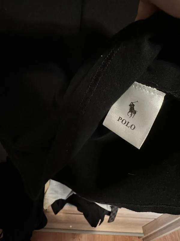 Tricou Polo Ralph Lauren M | Negru, Bumbac - Image 8
