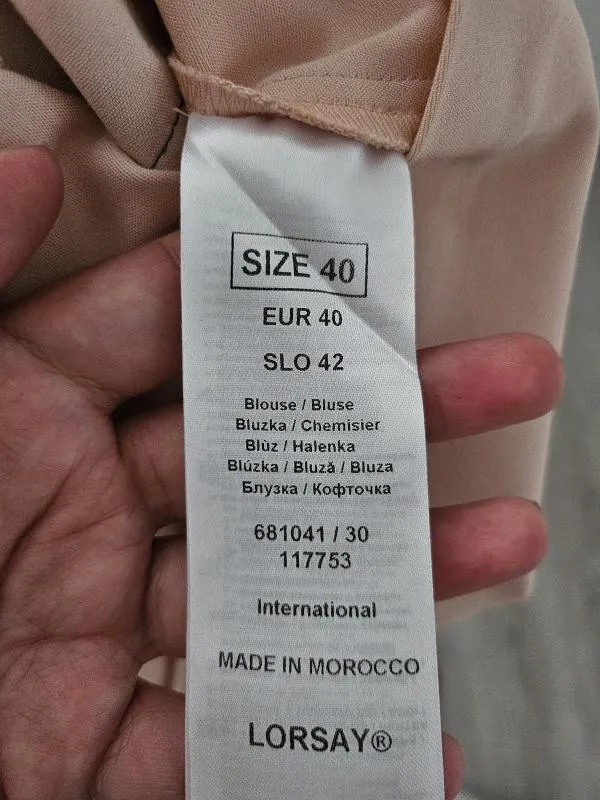 Tricou Orsay EU 40 | Roz, Normal, Mânecă scurtă, Bumbac - Image 6