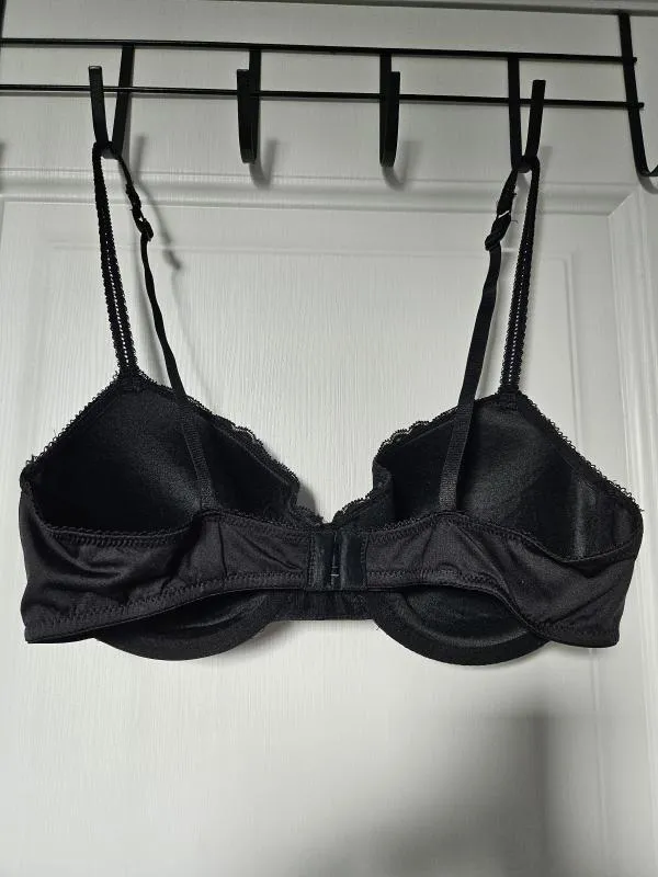Sutien Hunkemöller | Negru, Broderie, Poliester - Image 3