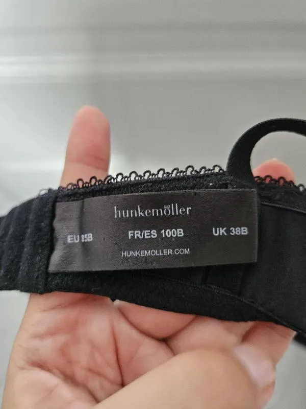 Sutien Hunkemöller | Negru, Broderie, Poliester - Image 4