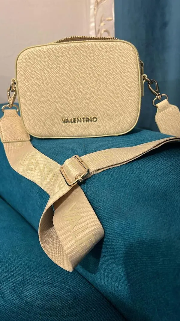 Geantă crossbody Valentino By Mario | Crem - Image 2