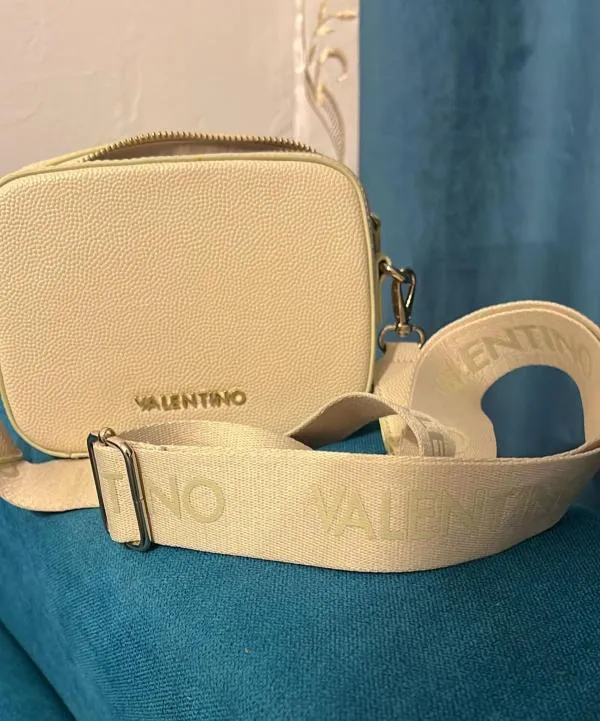 Geantă crossbody Valentino By Mario | Crem - Image 4
