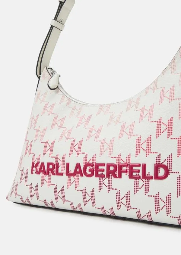 Geantă de umăr Karl Lagerfeld | Alb - Image 2