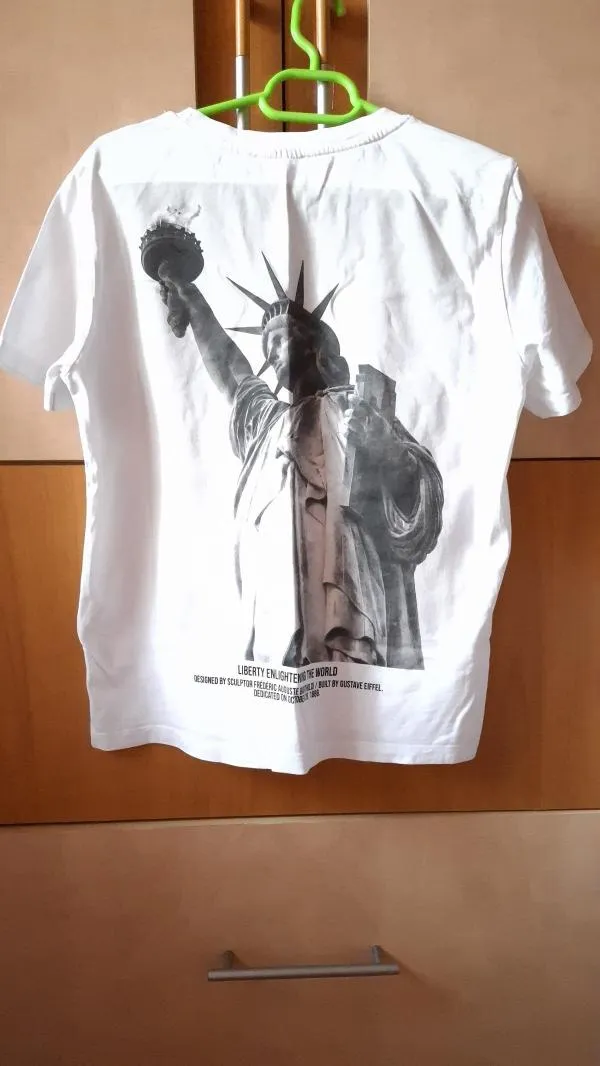 Tricou Zara EU 34 | Alb, Normal - Image 2