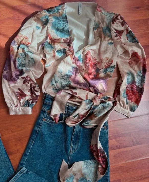 Bluză Amisu XS | Multicolor, Normal, Mânecă lungă - Image 3