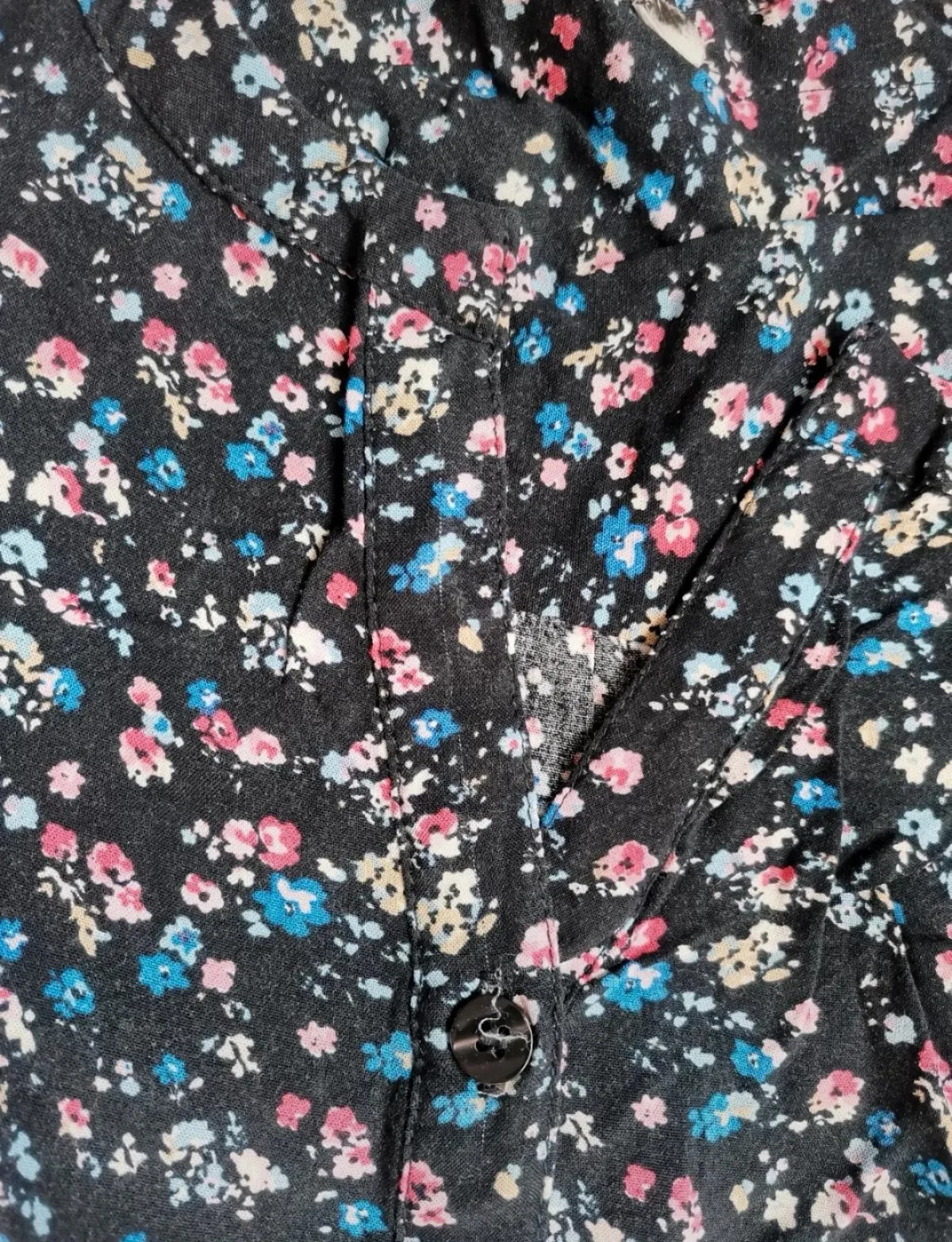 Bluză Takko XS | Multicolor, Normal, Mânecă trei sferturi, Design asimetric - Image 5