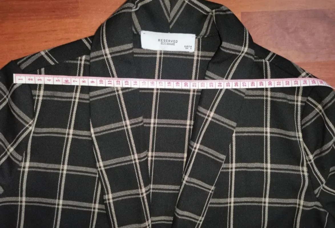 Blazer Reserved XS | Multicolor, Vâscoză - Image 3
