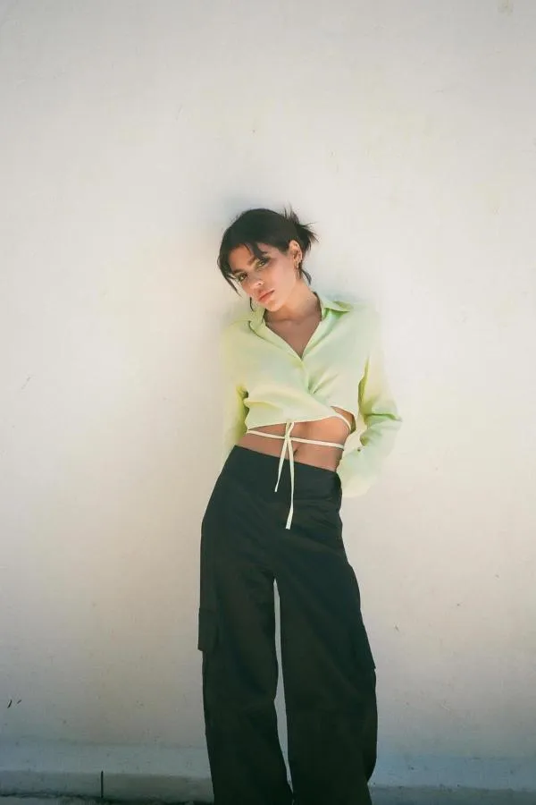 Bluză Zara S | Verde, Normal - Image 2