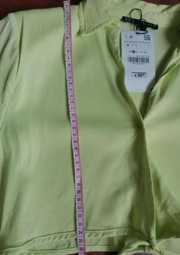 Bluză Zara S | Verde, Normal - Image 7