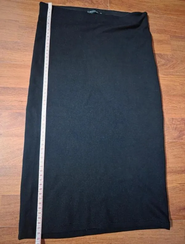 Fustă creion Lc Waikiki XS | Negru, Midi, Talie înaltă, Creion (Pencil) fit - Image 3