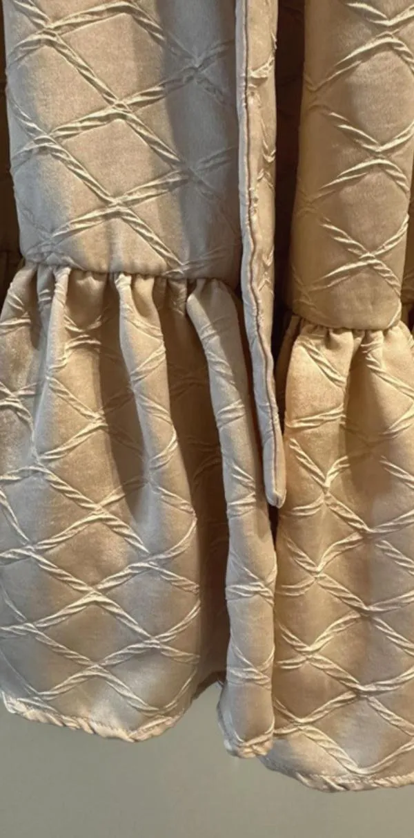 Rochie de ocazie EU 40 | Caramel, Midi, Mânecă lungă, Poliester - Image 4