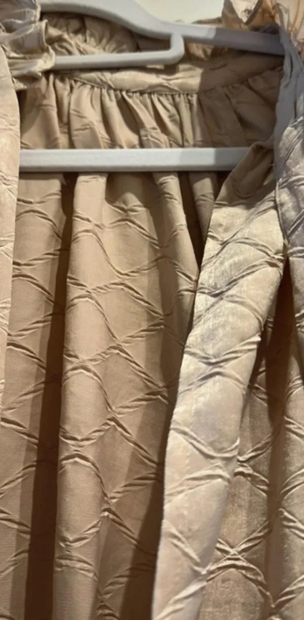 Rochie de ocazie EU 40 | Caramel, Midi, Mânecă lungă, Poliester - Image 5