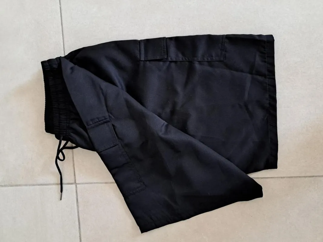 Pantaloni scurți M | Negru, Scurți, Relaxed fit, Cargo, Poliester - Image 7