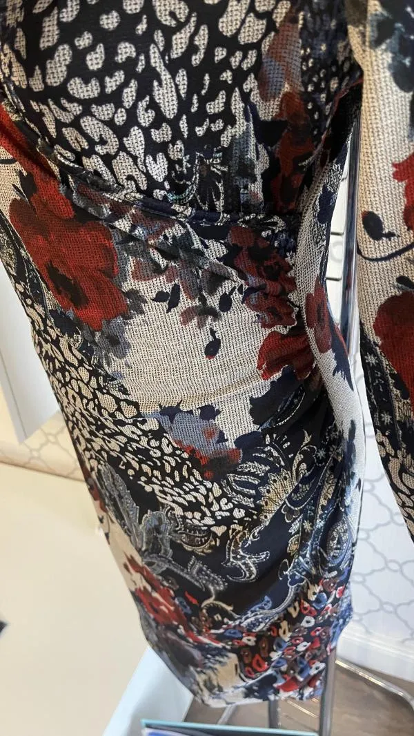 Rochie casual Sisters Point EU 38 | Multicolor, Mini, Mânecă trei sferturi - Image 5